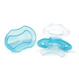 BabyOno, gryzak chłodzący, silikonowy, niebieski, 1008/01, po 3 miesiącu, 1 sztuka - miniaturka zdjęcia produktu
