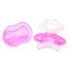 BabyOno, gryzak chłodzący, silikonowy, różowy, 1008/02, po 3 miesiącu, 1 sztuka - miniaturka  zdjęcia produktu