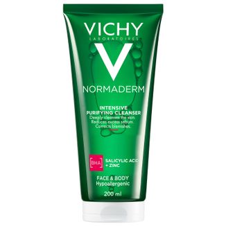Vichy Normaderm Phytosolution, żel głęboko oczyszczający, 200 ml - zdjęcie produktu