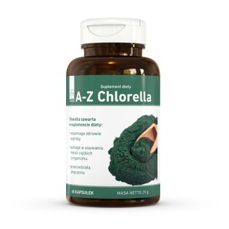 A-Z Chlorella, 60 kapsułek - zdjęcie produktu
