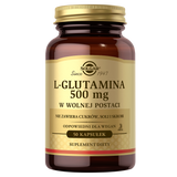 Solgar, L-Glutamina w wolnej postaci, 50 kapsułek - miniaturka zdjęcia produktu