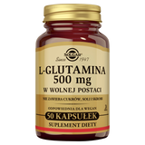 Solgar, L-Glutamina w wolnej postaci, 50 kapsułek - miniaturka zdjęcia produktu