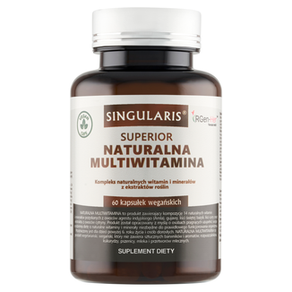 Singularis Superior Naturalna Multiwitamina, 60 kapsułek wegańskich - zdjęcie produktu