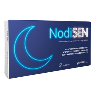 Nodisen 50 mg, 8 tabletek - zdjęcie produktu