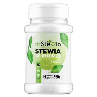 Dr Stevia Stewia w Pudrze, słodzik, 350 g - zdjęcie produktu