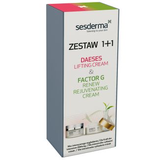 Zestaw Sesderma Daeses, krem liftingujący do twarzy i ciała, 50 ml + Factor G Renew, krem do twarzy, 50 ml - zdjęcie produktu