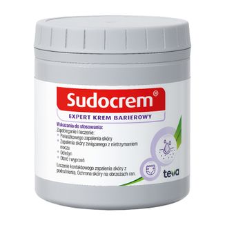 Sudocrem Expert, krem barierowy, pieluszkowe zapalenie skóry, otarcia, 250 g - zdjęcie produktu