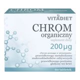 Vitadiet Chrom Organiczny 200 µg, 60 tabletek - miniaturka zdjęcia produktu