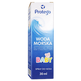 Protego Woda Morska Baby, spray do nosa dla dzieci i niemowląt, 30 ml USZKODZONE OPAKOWANIE Protego Woda Morska Baby, spray do nosa dla dzieci i niemowląt, 30 ml USZKODZONE OPAKOWANIE - miniaturka zdjęcia produktu