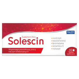 Solescin, 30 tabletek dojelitowych - zdjęcie produktu
