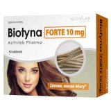 Activlab Pharma Biotyna Forte 10 mg, 30 tabletek - miniaturka zdjęcia produktu