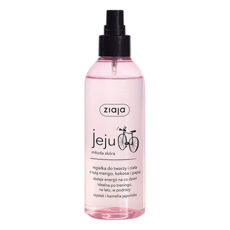 Ziaja Jeju, mgiełka w sprayu do twarzy i ciała, 200 ml - zdjęcie produktu