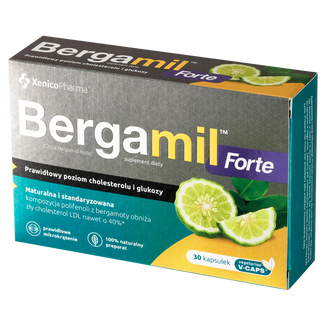 Bergamil Forte, 30 kapsułek - zdjęcie produktu