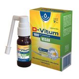 D-Vitum 1000 j.m. Vegan, witamina D dla dzieci od 3 roku i dorosłych, aerozol, 7 ml - miniaturka zdjęcia produktu