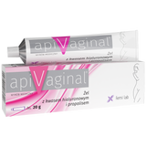 ApiVaginal, żel z kwasem hialuronowym i propolisem, 20 g ApiVaginal, żel z kwasem hialuronowym i propolisem, 20 g - miniaturka zdjęcia produktu