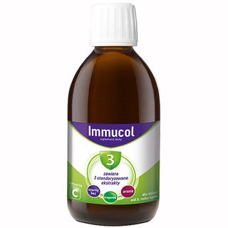 Immucol 3, syrop dla dzieci od 3 lat i dorosłych, 200 ml - miniaturka 2 zdjęcia produktu