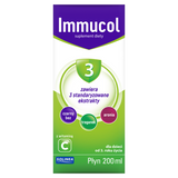 Immucol 3, syrop dla dzieci od 3 lat i dorosłych, 200 ml - miniaturka zdjęcia produktu