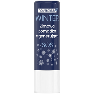 Novaclear Winter, zimowa pomadka regenerująca do ust SOS, 4,9 g - zdjęcie produktu