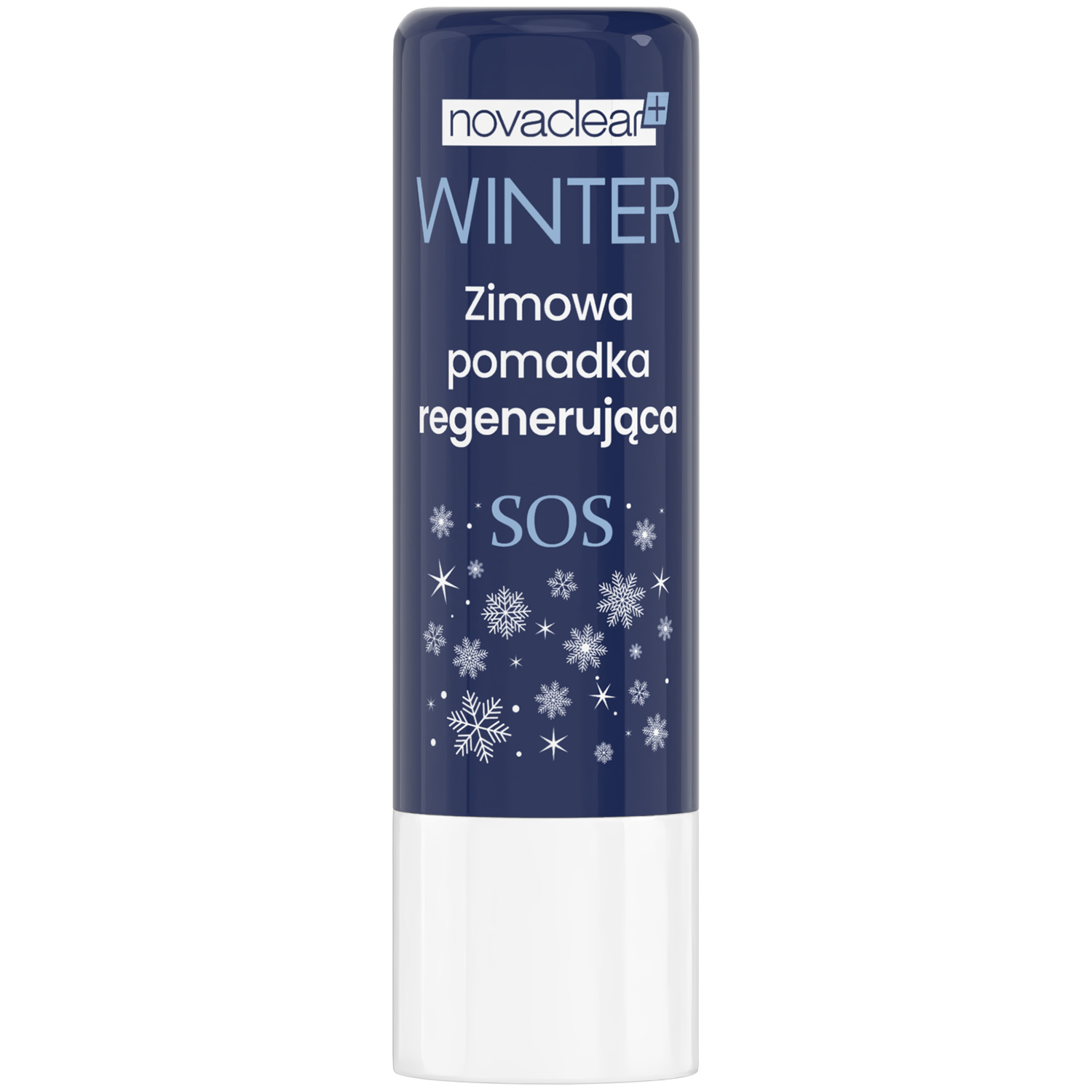 Novaclear Novaclear Winter, zimowa pomadka regenerująca do ust SOS, 4,9 g