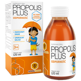Propolis Plus, dla dzieci od 3 roku życia, syrop, 120 ml USZKODZONE OPAKOWANIE - miniaturka zdjęcia produktu