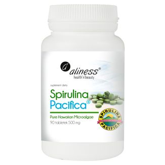 Aliness Spirulina Pacyfica, 90 tabletek - zdjęcie produktu