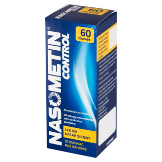 Nasometin Control 0,05 mg, aerozol do nosa, 60 dawek KRÓTKA DATA - zdjęcie produktu