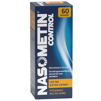 Nasometin Control 0,05 mg, aerozol do nosa, 60 dawek - zdjęcie produktu
