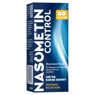 Nasometin Control 0,05 mg, aerozol do nosa, 60 dawek Nasometin Control 0,05 mg, aerozol do nosa, 60 dawek - zdjęcie produktu