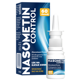 Nasometin Control 0,05 mg, aerozol do nosa, 60 dawek Nasometin Control 0,05 mg, aerozol do nosa, 60 dawek - zdjęcie produktu