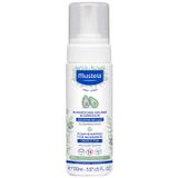 Mustela Bebe Enfant, szampon w piance na ciemieniuchę dla niemowląt, 150 ml USZKODZONE OPAKOWANIE - miniaturka zdjęcia produktu