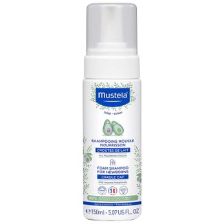 Mustela Bebe Enfant, szampon w piance na ciemieniuchę dla niemowląt, 150 ml - zdjęcie produktu