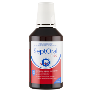 SeptOral Med, stomatologiczny płyn do płukania jamy ustnej, 300 ml - zdjęcie produktu