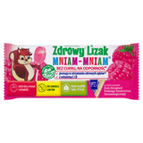 Zdrowy Lizak Mniam-mniam, smak malinowy, 1 sztuka - miniaturka zdjęcia produktu