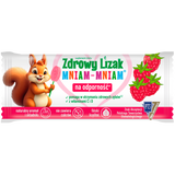 Zdrowy Lizak Mniam-mniam, smak malinowy, 1 sztuka - miniaturka zdjęcia produktu