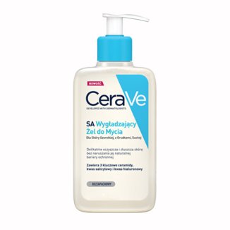 CeraVe, SA wygładzający żel do mycia, skóra sucha i szorstka, 236 ml - zdjęcie produktu
