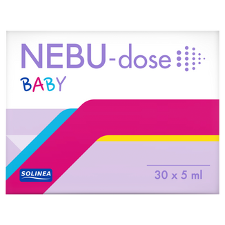 Nebu-Dose Baby, roztwór soli do inhalacji, 5 ml x 30 ampułek - zdjęcie produktu