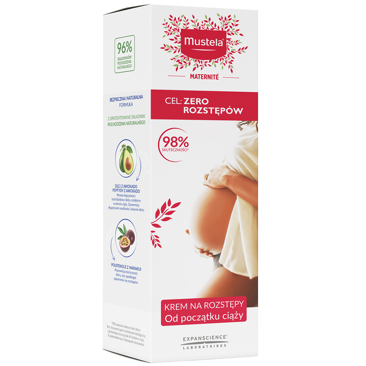Mustela Mustela Maternite, Creme gegen Dehnungsstreifen, 250 ml — Inhaltsstoffe und Bewertung