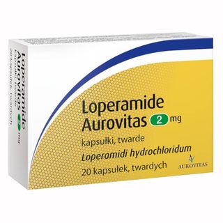 Loperamide Aurovitas, 2 mg, 20 kapsułek - zdjęcie produktu