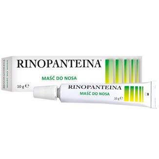 Rinopanteina, maść do nosa, 10 g Rinopanteina, maść do nosa, 10 g - zdjęcie produktu