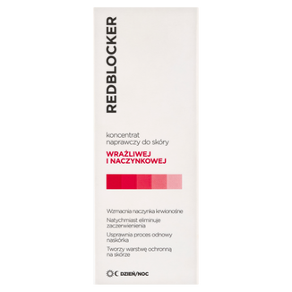 Redblocker koncentrat naprawczy do skóry wrażliwej i naczynkowej, 30 ml - zdjęcie produktu