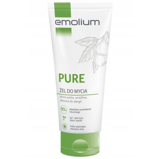 Emolium Pure, żel do mycia dla dzieci od 1 dnia życia i dorosłych, 200 ml - zdjęcie produktu