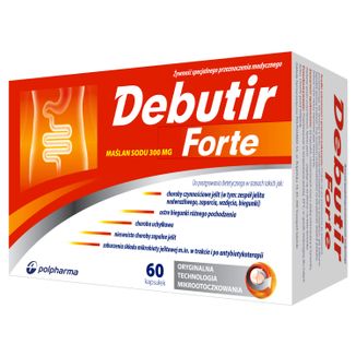 Debutir Forte, 60 kapsułek - zdjęcie produktu