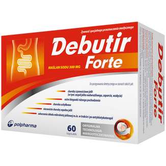 Debutir Forte, 60 kapsułek - zdjęcie produktu