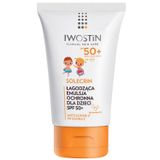 Iwostin Solecrin, łagodząca emulsja ochronna dla dzieci powyżej 6 miesiąca, SPF 50+, 100 ml USZKODZONE OPAKOWANIE - miniaturka zdjęcia produktu