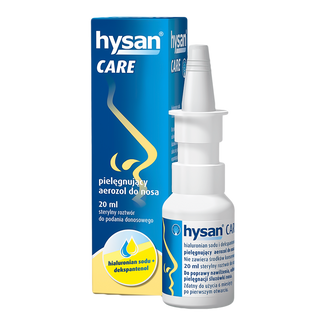 Hysan Care, pielęgnujący aerozol do nosa, 20 ml - zdjęcie produktu