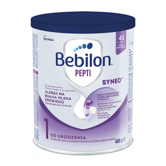 Bebilon Pepti 1 Syneo proszek, od urodzenia, 400 g - zdjęcie produktu