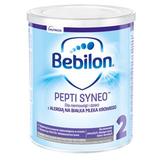 Bebilon Pepti 2 Syneo proszek, po 6 miesiącu, 400 g USZKODZONE OPAKOWANIE - zdjęcie produktu