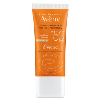 Avene B-Protect Sun, mleczko ochronne do twarzy, skóra wrażliwa, SPF 50+, 30 ml - zdjęcie produktu