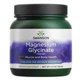Swanson Magnesium Glycinate Powder, magnez chelat, 150 g - miniaturka zdjęcia produktu