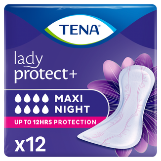 Tena Lady, podpaski specjalistyczne, Maxi Night, 12 sztuk USZKODZONE OPAKOWANIE - zdjęcie produktu